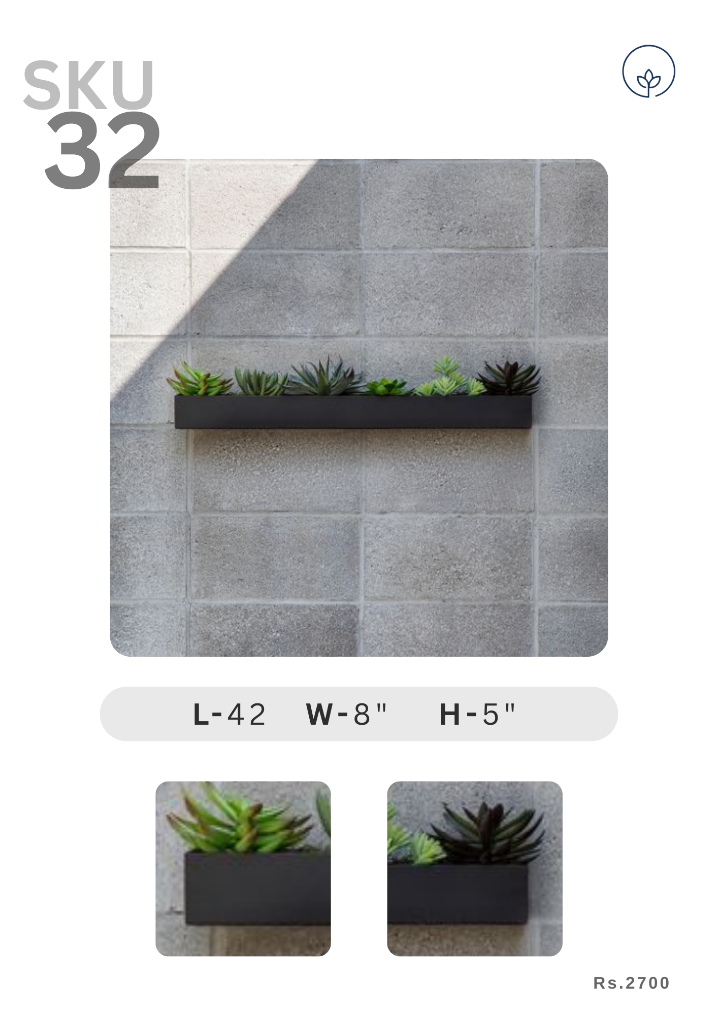 Sku-32 | Floating Planter