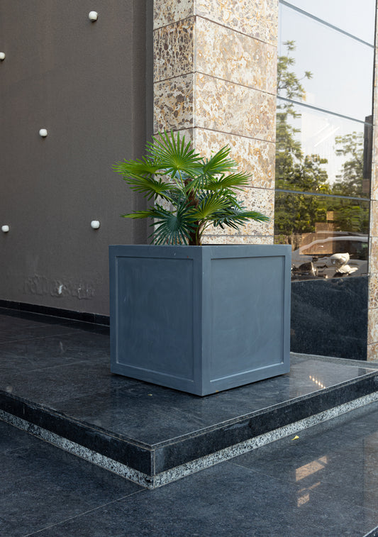 Sku-30 Architectural FRP Planter – Premium Square Outdoor & Indoor Planter