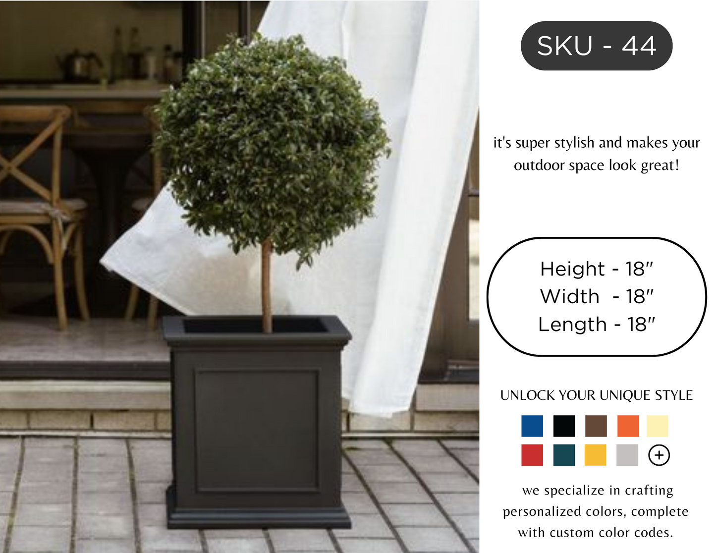 Sku-43 StoneBloom Planter